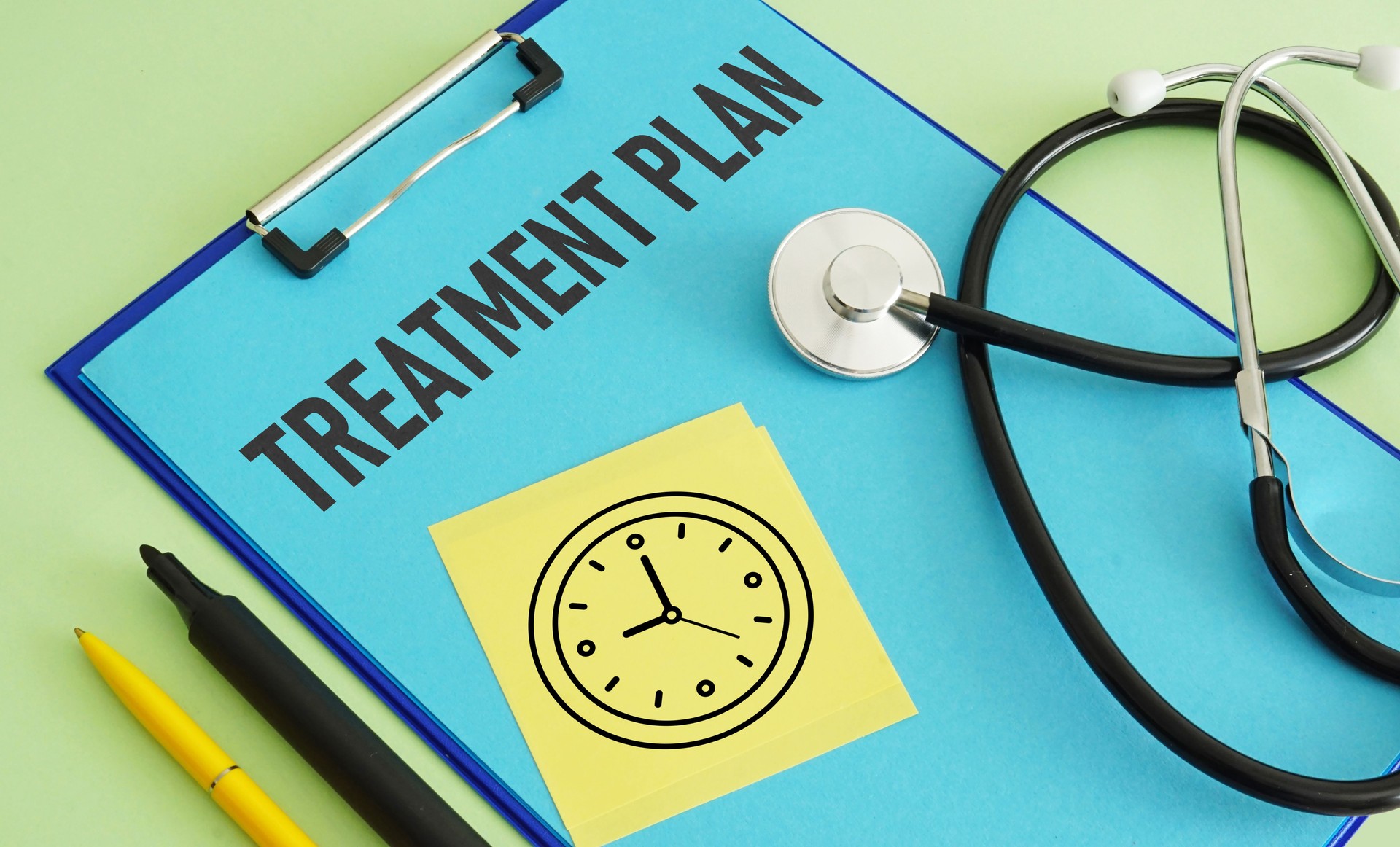 Treatment Plan is shown using the text